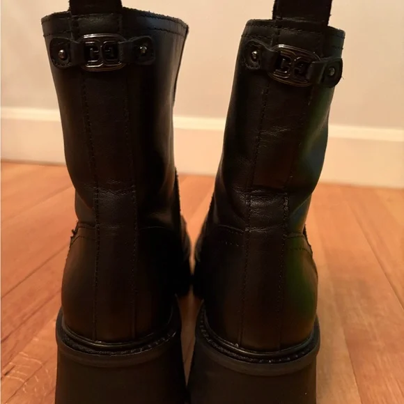 Sam Edelman Black Leather Boots - Picture 2 of 7